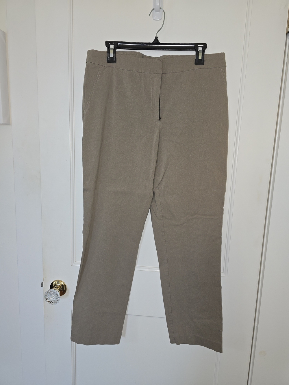 Counterparts Straight Leg Stretch Trousers in Taupe 16R